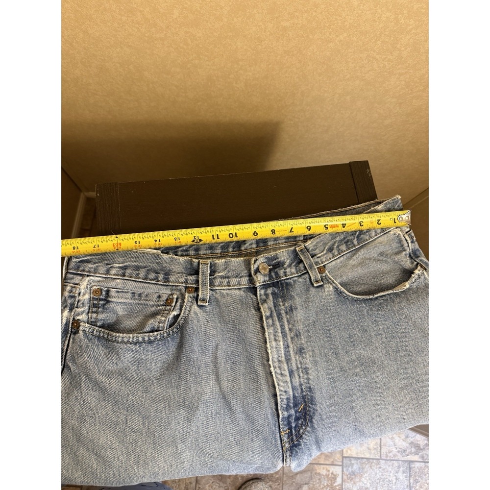 Levi's 550 Jeans Mens 36x30 Blue Medium Wash - Picture 14 of 16